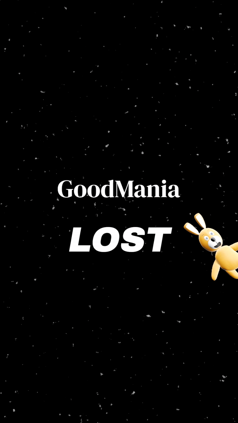 'LOST' social media ad